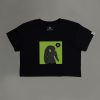 Abyss (Green) Women's Cropped Tee - Thumbnail Image 1
