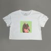 Sweet Rebel (Mint) Women's Cropped Tee - Thumbnail Image 1
