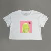 Jello (Green) Women's Cropped Tee - Thumbnail Image 1