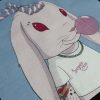 Sweet Rebel (Baby Blue) Oversized Heavy Faded Tee - Thumbnail Image 3