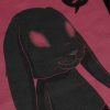 Abyss (Red) Women's Cropped Tee - Thumbnail Image 5