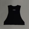 Automaton (Yellow) Women's Cropped Cut-Off Tank - Thumbnail Image 6