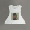 Understated Edge Women's Cropped Cut-Off Tank - Thumbnail Image 2