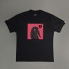 Abyss (Red) Oversized Heavy Faded Tee - Thumbnail Image 1