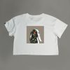 Automaton Women’s Cropped Tee (Embroidered Front Detail w Back Print) - Thumbnail Image 2