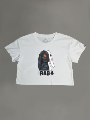 RAB Automaton Women’s Cropped Tee (Front Print)