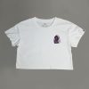 Embroidered Automaton Women’s Cropped Tee - Thumbnail Image 2