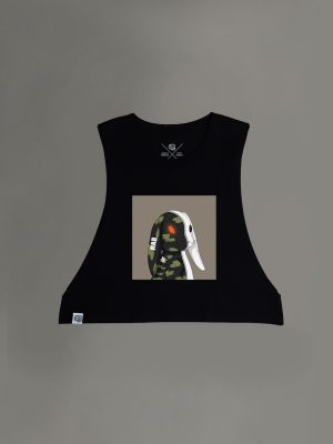 Automaton Women’s Cropped Tank (Front Print)