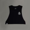Embroidered Automaton Women’s Cropped Tank - Thumbnail Image 2