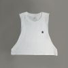 Musings Automaton Women’s Cropped Tank (Embroidered Front Detail w Back Print) - Thumbnail Image 7