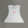 Automaton Women’s Cropped Tank (Embroidered Front Detail w Back Print) - Thumbnail Image 8