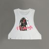 Musings Automaton Women’s Cropped Tank (Embroidered Front Detail w Back Print) - Thumbnail Image 10