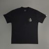 Embroidered Automaton Oversized Heavy Faded Tee - Thumbnail Image 1