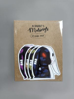 A Rabbit's Musings Automaton Sticker Pack